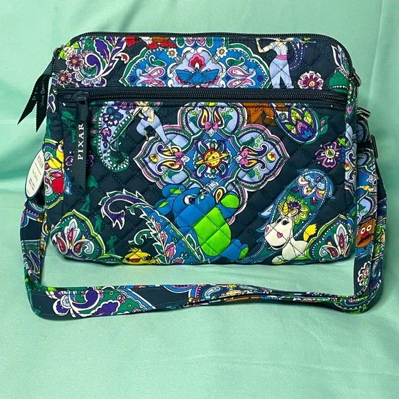 Disney x Pixar x Vera Bradley Toy Story Print 3-Compartment Crossbody Bag - Picture 2 of 4